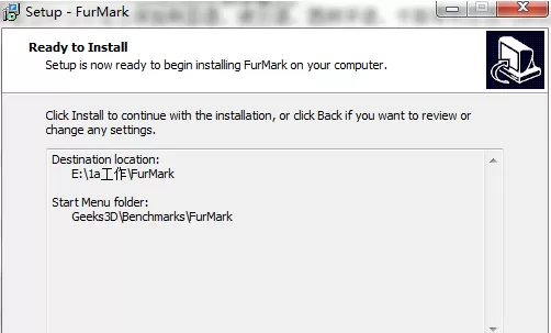 Furmark具体的安装过程