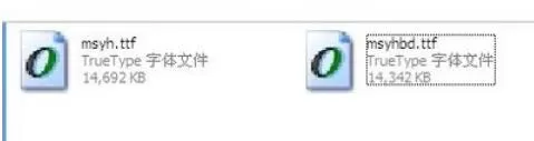 微软雅黑字体在xp系统上的安装方法