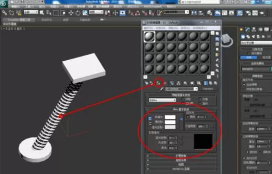 3dmax2012制作弹簧的方法步骤