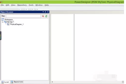 PowerDesigner新建PhysicalDataModel的操作方法