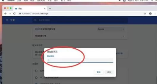 谷歌浏览器Mac版设置主页首页的具体操作