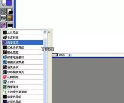 painter中制作条纹莲花外观的详细教程