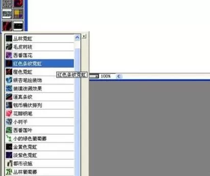painter中制作条纹莲花外观的详细教程