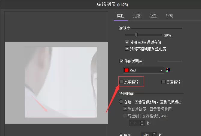 BB FlashBack将视频画面进行水平翻转的操作教程