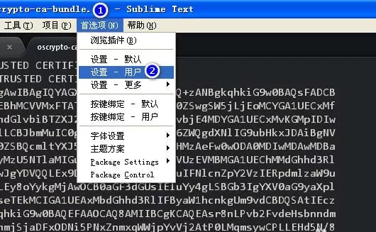 sublime text设置禁止打开上次关闭未退出文件的处理操作