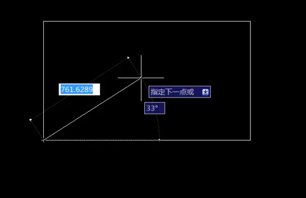 cad绘画斜线的详细操作教程