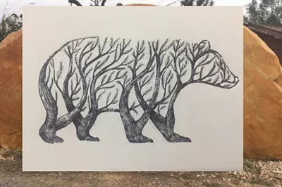Photoshop在石头上刻画的详细操作教程