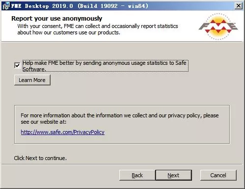 FME Desktop 2019进行安装的操作方法