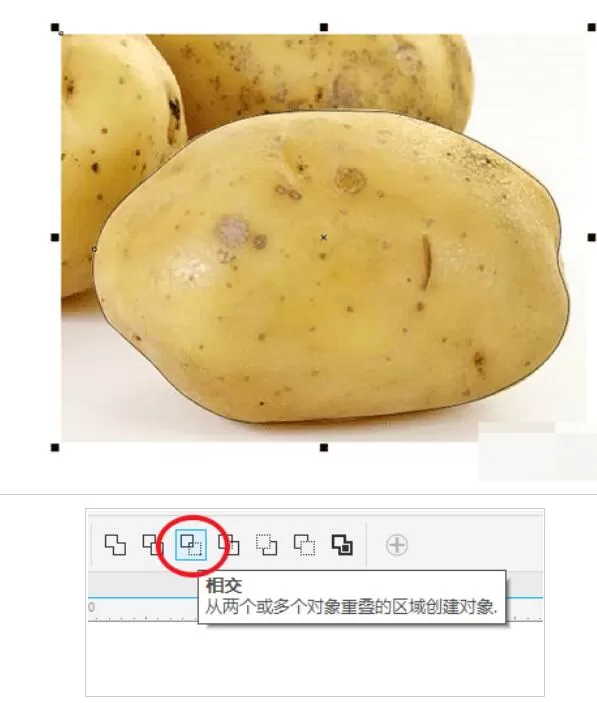 cdr抠土豆的详细操作方法