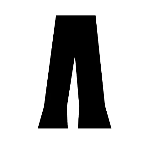 ai设计喇叭裤标志的操作教程