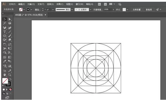Adobe illustrator制作定位图标的简单方法