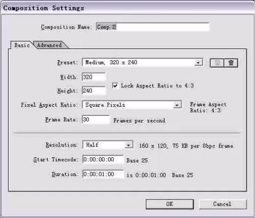 Adobe After Effects制作动态小背景的操作方法