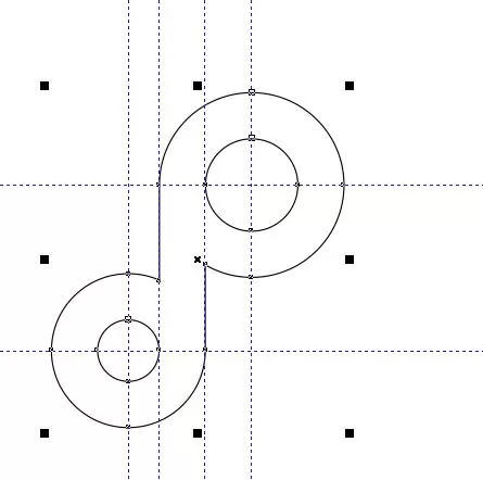 CDR画出抖音LOGO的操作教程