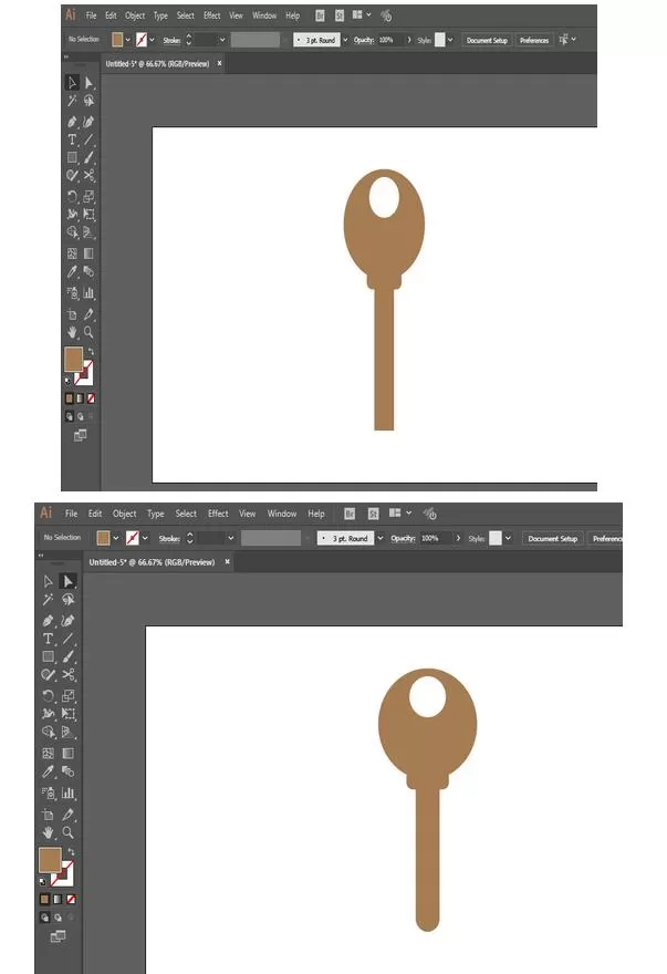 ai制作钥匙的操作教程