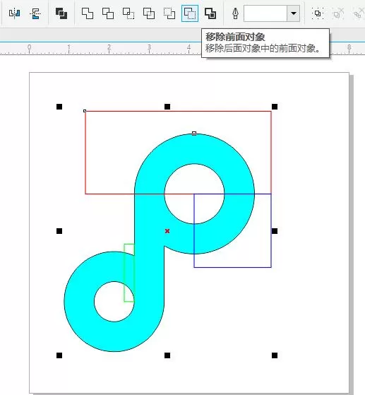 CDR制作抖音LOGO的图文操作