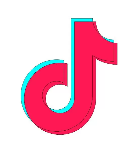 CDR制作抖音LOGO的图文操作