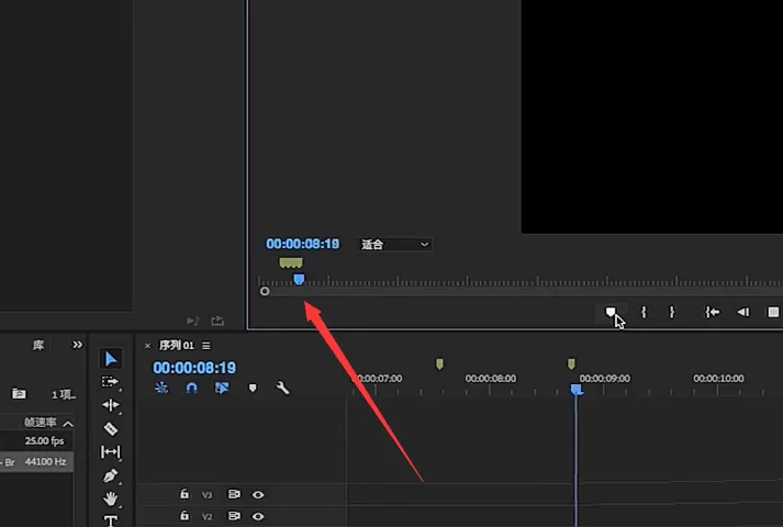 Premiere音频编辑添加节点的操作过程