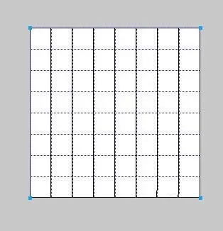 Fireworks绘制五子棋黑白棋盘的具体操作