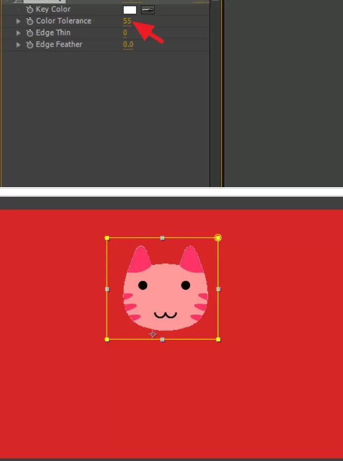 Adobe After Effects去掉图片白色底的操作步骤