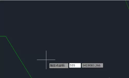cad输入坐标的操作过程