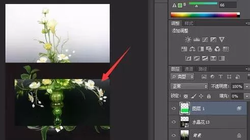 PS做出遮罩效果的图文操作