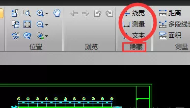 迅捷CAD编辑器把图纸中标注尺寸隐藏起来的操作过程