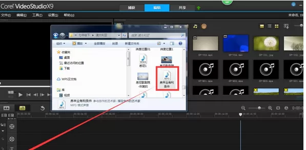 会声会影把女声变成男声的操作流程