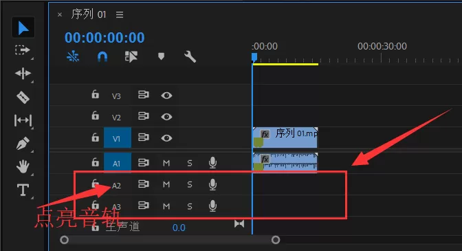 利用premiere录制视频画外音的简单教程