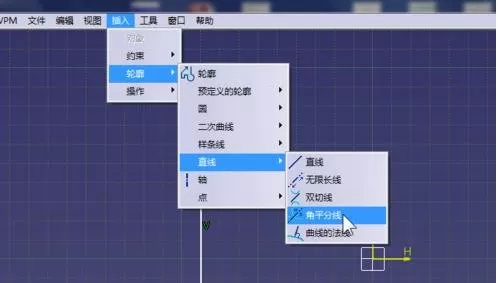 AutoCAD绘制角平分线的详细操作