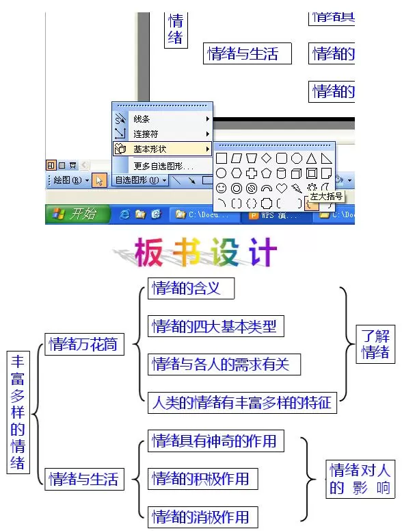wps制作逻辑关系图的详细操作