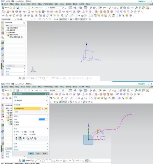 UG制作折弯弹簧模型的详细操作