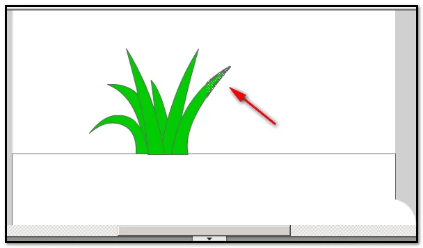 flash绘制绿草的操作流程