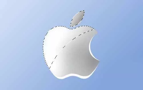 PS制作大苹果Macintosh标志的图文操作