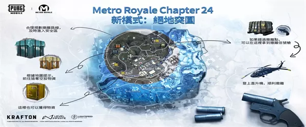 【PUBG MOBILE】绝地突围游玩须知!缩圈+空投,助你实现地铁逃生“财富自由”