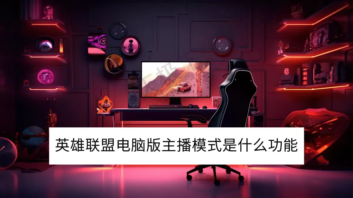 2025英雄联盟电脑版主播模式是什么功能_主播模式在哪开启