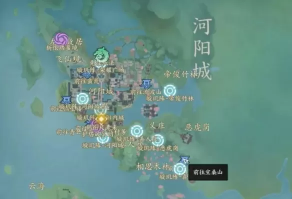 诛仙世界激活璇玑阵传送点路线指引_璇玑阵传送点位置大全