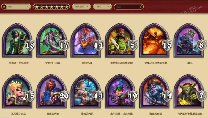 炉石传说在哪查看卡牌简介_炉石传说如何浏览查看所有卡牌