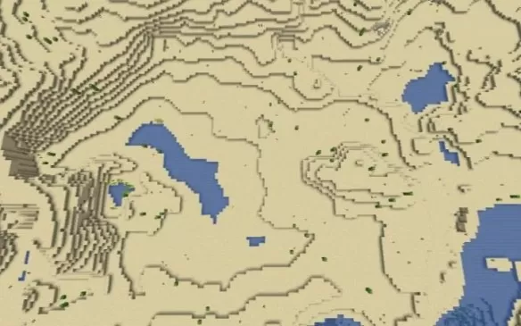 我的世界手游沙漠地形特点_沙漠群系攻略