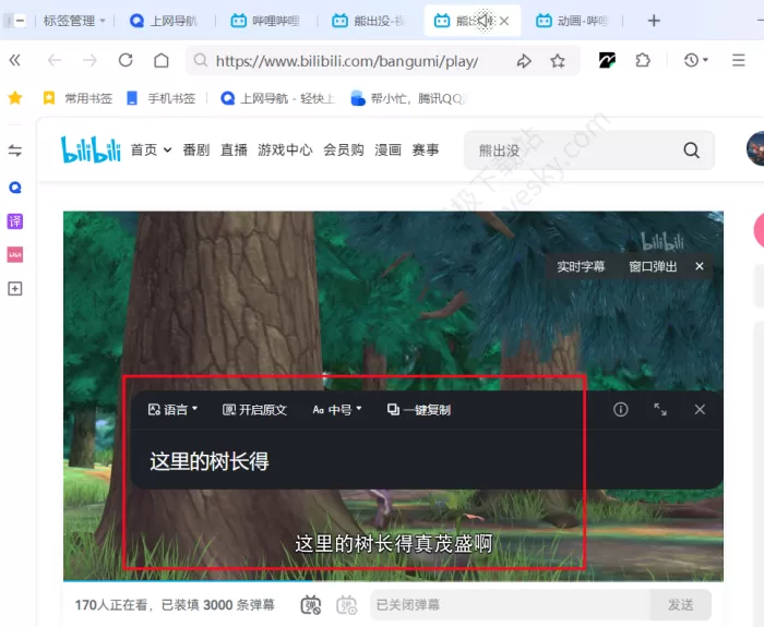 QQ浏览器电脑版实时字幕如何开启_实时字幕实操指导