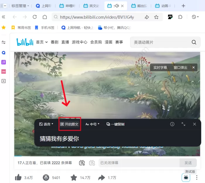 QQ浏览器电脑版实时字幕如何开启_实时字幕实操指导