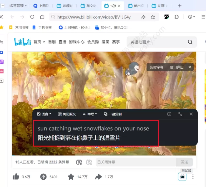 QQ浏览器电脑版实时字幕如何开启_实时字幕实操指导