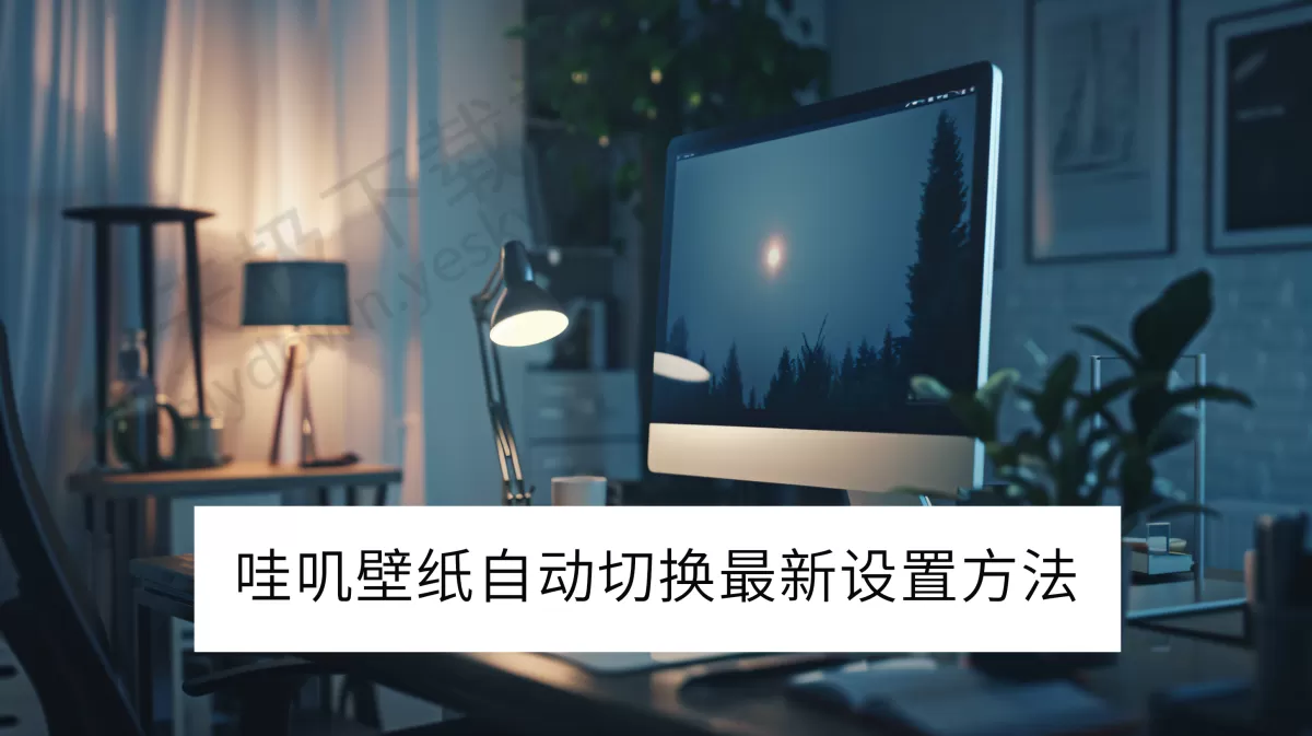 2025哇叽壁纸电脑版壁纸自动切换最新设置方法_自动切换间隔在哪设置