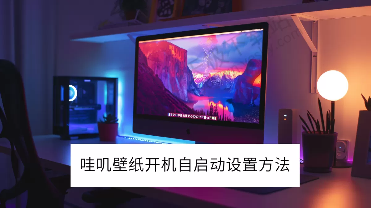 哇叽壁纸电脑版开机自启动设置方法介绍_开机自启动失败怎么办