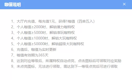 QQ游戏大玩咖等级介绍_QQ游戏大玩咖享受哪些福利特权
