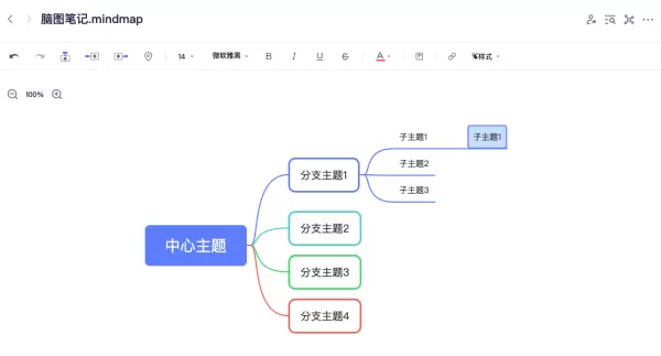 有道云笔记脑图笔记功能用法_有道云笔记转为桌面便签方法