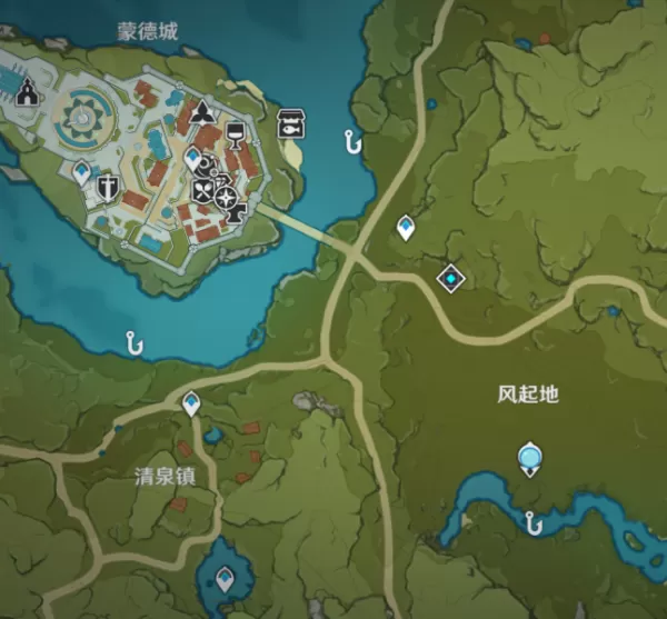 原神钓鱼点在哪里?蒙德璃月稻妻钓鱼点整理
