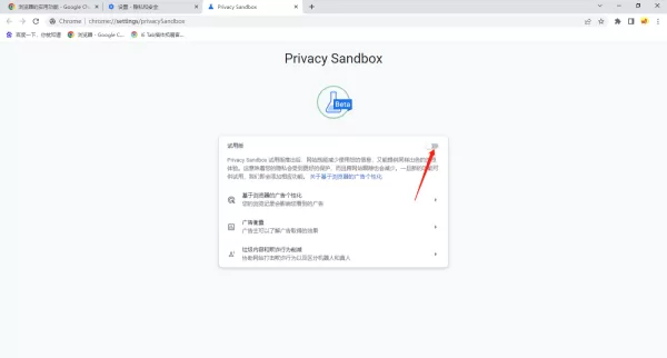 谷歌浏览器设置隐私沙盒模式教程_谷歌浏览器自定义背景颜色方法