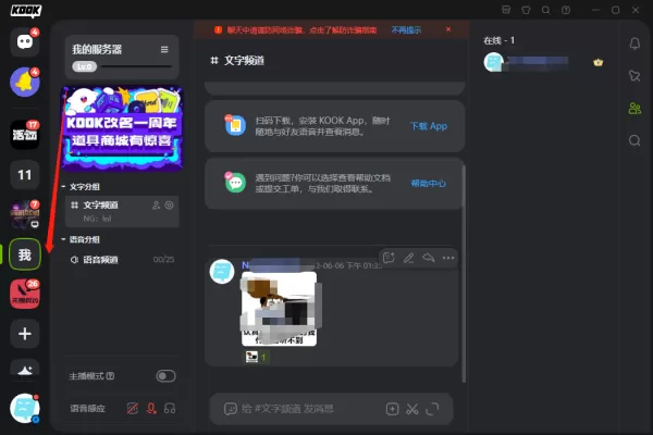 电脑版的KOOK能不能共享屏幕_KOOK共享屏幕方法