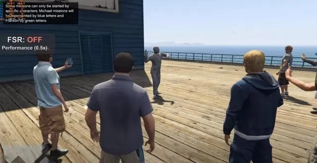 海外Mod大神秀操作,GTA5获AMD FSR技术支持