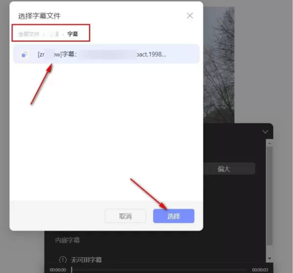 阿里云盘如何给视频资源加上字幕_阿里云盘在电脑上解压压缩包的步骤